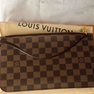 Louis Vuitton pouch.
